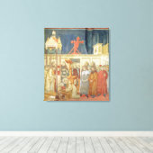 St. Francis von Assisi Leinwanddruck (Insitu (Holzboden))