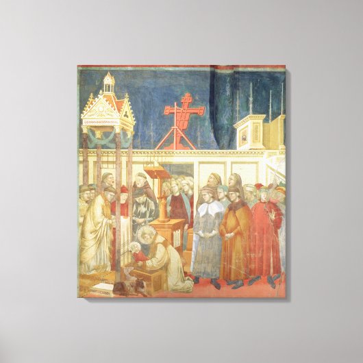 St. Francis von Assisi Leinwanddruck (Vorderseite)