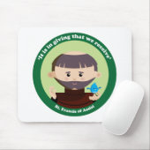 St Francis von Assisi Mousepad (Mit Mouse)