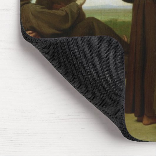 St Francis von Assisi Mousepad (Ecke)