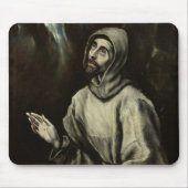 St Francis von Assisi Mousepad (Vorne)