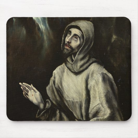 St Francis von Assisi Mousepad (Vorne)