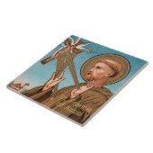 St. Francis von Assisi, Pater Seraphicus (SAU 040) Fliese (Seite)