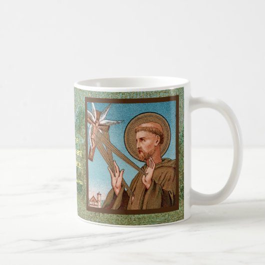 St. Francis von Assisi, Pater Seraphicus (SAU 040) Kaffeetasse (Rechts)