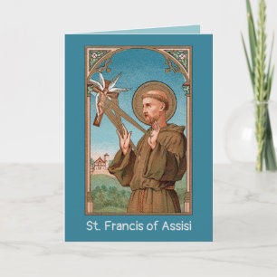St. Francis von Assisi, Pater Seraphicus (SAU 040) Karte