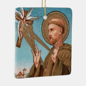 St. Francis von Assisi, Pater Seraphicus (SAU 040) Keramikornament (Rechts)