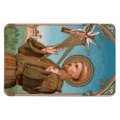 St. Francis von Assisi, Pater Seraphicus (SAU 040) Magnet (Horizontal)