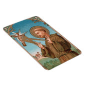 St. Francis von Assisi, Pater Seraphicus (SAU 040) Magnet (Rechte Seite)