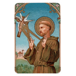 St. Francis von Assisi, Pater Seraphicus (SAU 040) Magnet