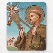 St. Francis von Assisi, Pater Seraphicus (SAU 040) Mousepad (Vorne)