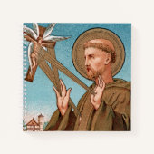 St. Francis von Assisi, Pater Seraphicus (SAU 040) Notizblock (Vorderseite)