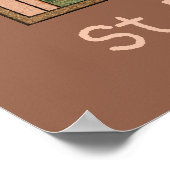 St. Francis von Assisi, Pater Seraphicus (SAU 040) Poster (Ecke)