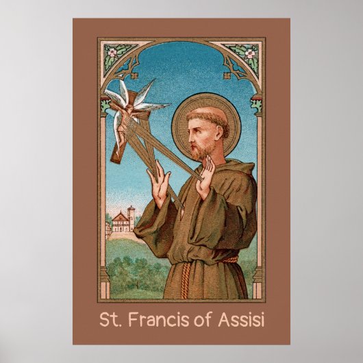 St. Francis von Assisi, Pater Seraphicus (SAU 040) Poster (Vorne)