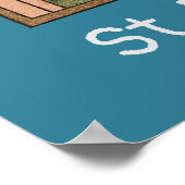 St. Francis von Assisi, Pater Seraphicus (SAU 040) Poster (Ecke)