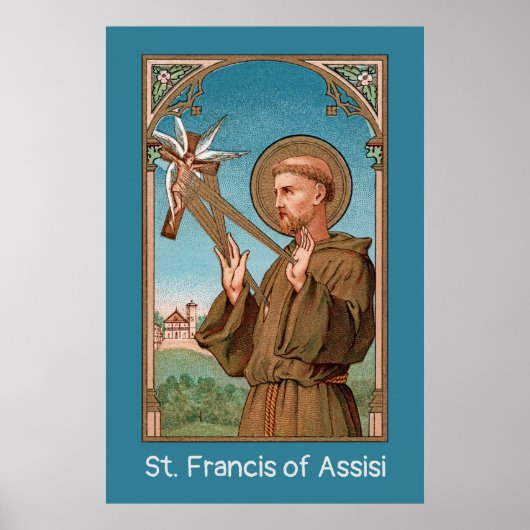 St. Francis von Assisi, Pater Seraphicus (SAU 040) Poster (Vorne)