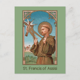 St. Francis von Assisi, Pater Seraphicus (SAU 040) Postkarte