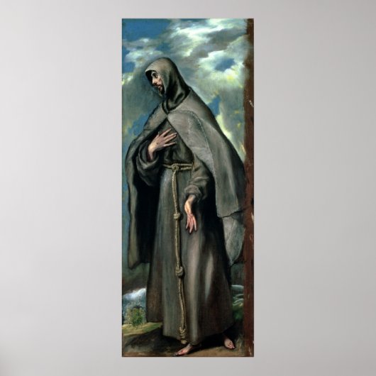 St. Francis von Assisi Poster (Vorne)