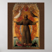 St. Francis von Assisi Poster (Vorne)
