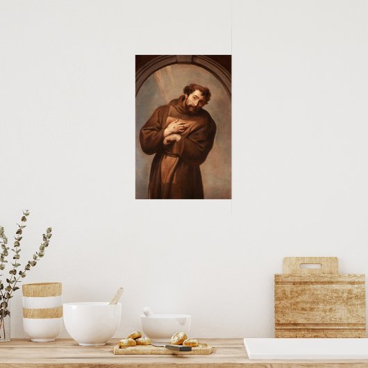 St. Francis von Assisi Poster (Küche)