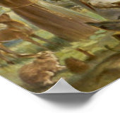 St. Francis von Assisi Preaching to Animals Print Poster (Ecke)