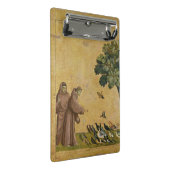 St Francis von Assisi predigend zu den Vögeln Mini Klemmbrett (Schrägansicht)