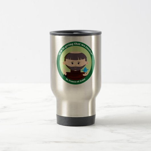 St Francis von Assisi Reisebecher (Mittel)