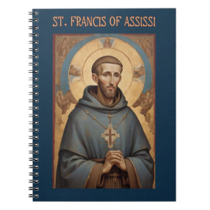 St. Francis von Assisi Roman Katholic Notebook Notizblock
