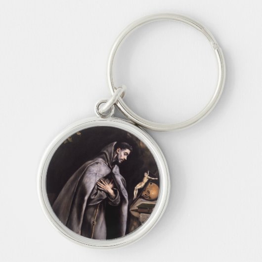 St Francis von Assisi Schlüsselanhänger (Vorne)