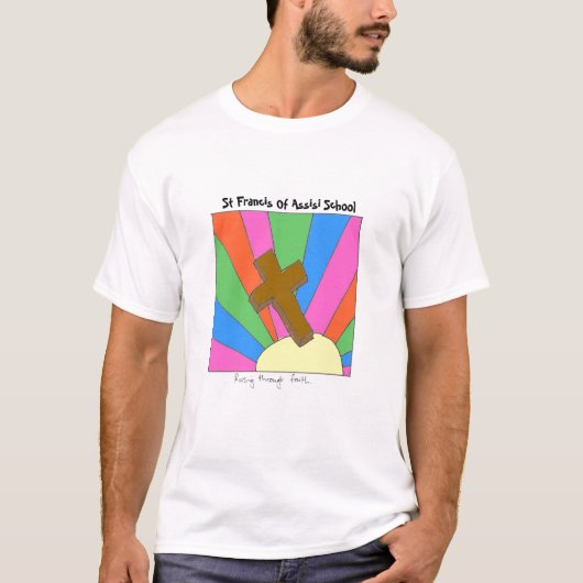 St Francis von Assisi-Schule T T-Shirt (Vorderseite)