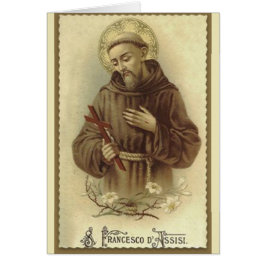 St. Francis von Assisi Schutzheilige der Tiere