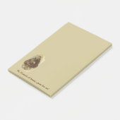 St Francis von Assisi-Schutzpatron der Tiere Post-it Klebezettel (angewinkelt)