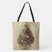 St Francis von Assisi-Schutzpatron der Tiere Tasche (Vorderseite)