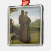 St Francis von Assisi Silbernes Ornament (Links)