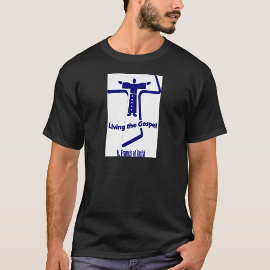 St Francis von Assisi T-Shirt (Vorderseite)