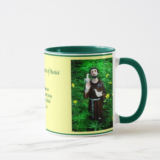 St Francis von Assisi Tasse (Rechts)