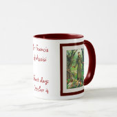 St Francis von Assisi Tasse (VorderseiteRechts)