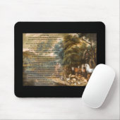 St Francis von Assisi u. von Regenbogen-Brücke Mousepad (Mit Mouse)