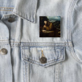 St. Francis von Assisi von Cigoli Button (Beispiel)