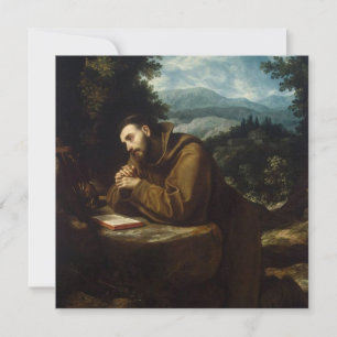 St. Francis von Assisi von Cigoli Feiertagskarte