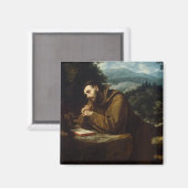 St. Francis von Assisi von Cigoli Magnet (Vorderseite/Rückseite)