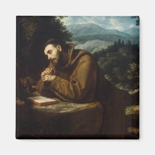 St. Francis von Assisi von Cigoli Magnet (Vorne)