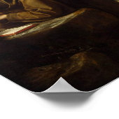 St. Francis von Assisi von Cigoli Poster (Ecke)