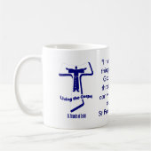 St Francis von Assisi-Zitat Kaffeetasse (Links)