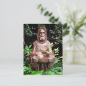 St. Francis von Assisi Zitat Postkarte (Stehend Vorderseite)