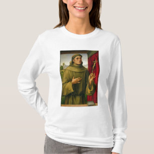 St Francis von Assissi, c.1490 (Tempera auf T-Shirt