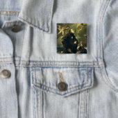 St Francis von Paola, 1416-1507) Button (Beispiel)