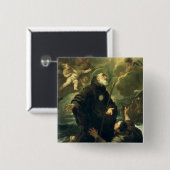 St Francis von Paola, 1416-1507) Button (Vorne & Hinten)