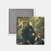 St. Francis von Paola, 1416-1507) Magnet (Vorderseite/Rückseite)