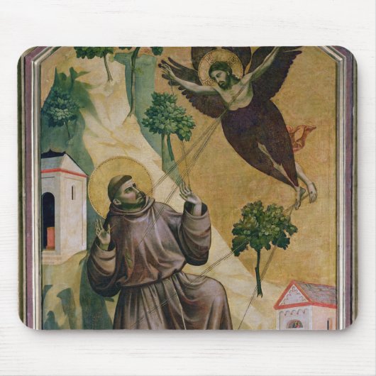 St Francis, welches die Schanden, c.1295-1300 Mousepad (Vorne)