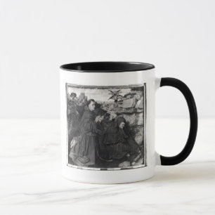 St Francis, welches die Schanden, c.1427 empfängt Tasse